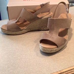 Beautiful summer suede made in Spain sandals